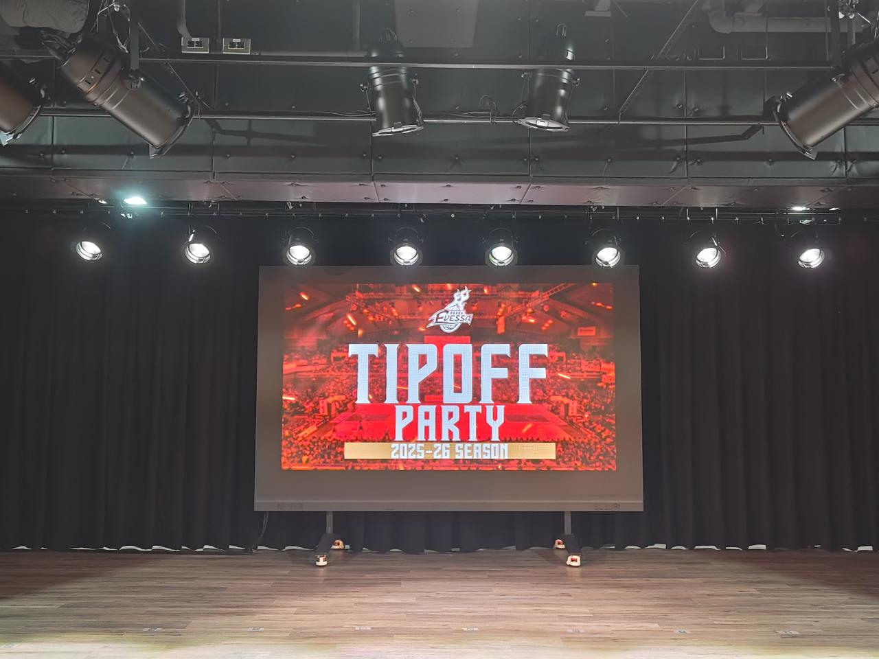 B.LEAGUE 大阪エヴェッサ TIPOFFPARTYに出席！