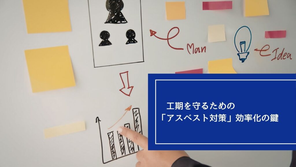 工期を守るための「アスベスト対策」効率化の鍵の画像